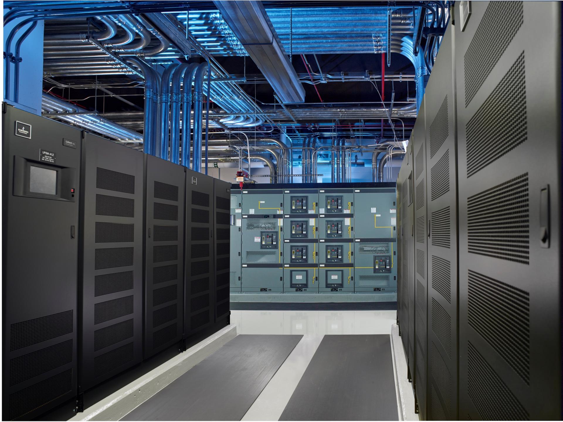 Neat and well-organized electrical infrastructure